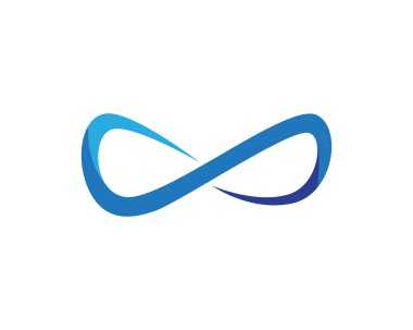 Sonsuz tasarım Logo şablonu