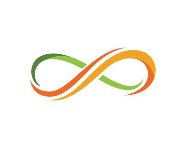 Sonsuz tasarım Logo şablonu