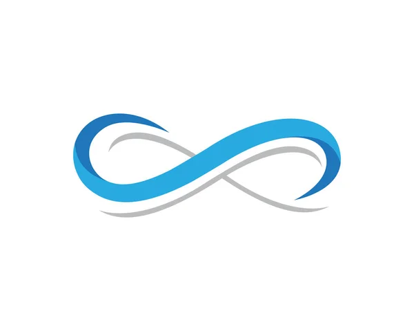Infinity Design logotyp mall — Stock vektor