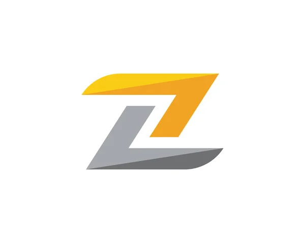 Z Letter vector illustration icon Logo — Stock Vector
