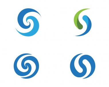 İş kurumsal S harfi logo