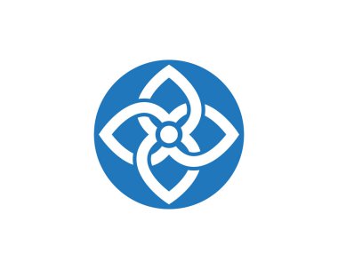 Ağaç yaprak Logos doğa simgesi