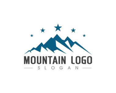 Dağ simgesini Logo şablonu