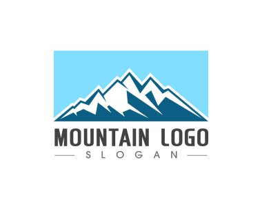 Dağ simgesini Logo şablonu