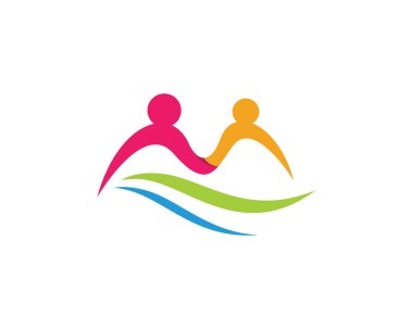 toplum hizmeti Logo şablonu