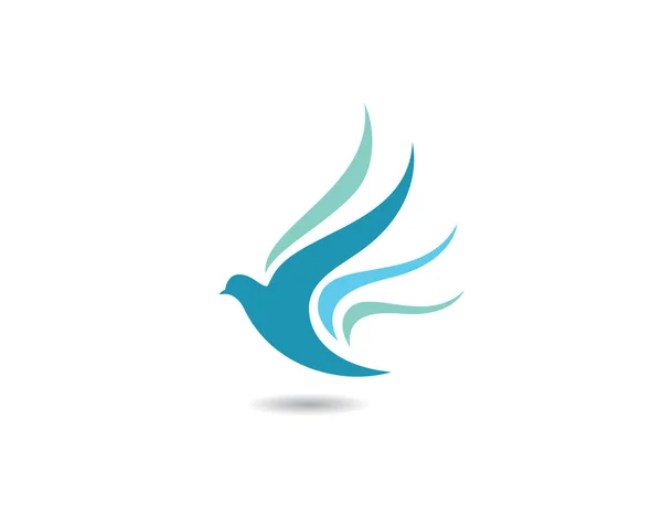 Логотип птичьего крыла — стоковый вектор