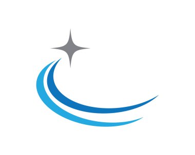 Yıldız logo şablonu