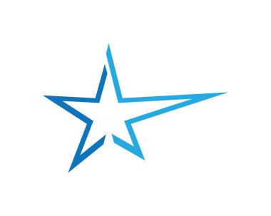 Yıldız logo şablonu