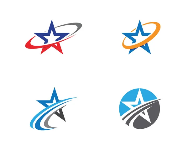 Modèle de logo étoile vecteur — Image vectorielle
