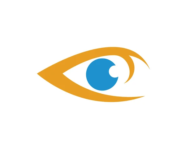 Identité de marque Corporate Eye Care conception de logo vectoriel — Image vectorielle