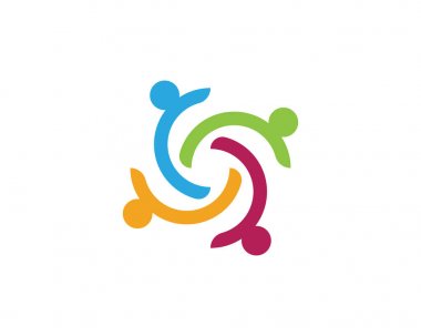  toplum hizmeti Logo şablonu