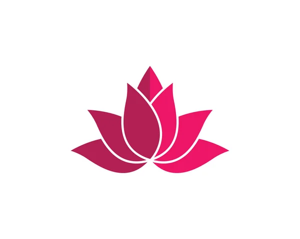 Schönheit Vektor Blumen Design Logo — Stockvektor