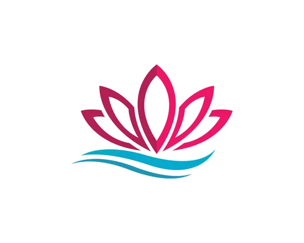 Beauty Vector flowers design logo — Stock Vector