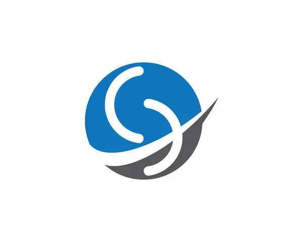 Obchodní společnosti S dopis logo — Stockový vektor