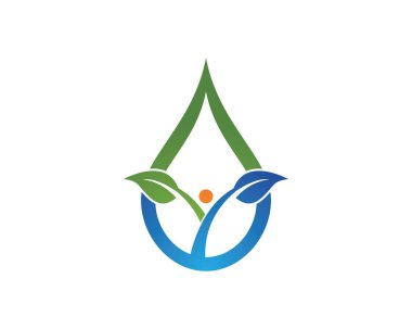 su damlası logo şablonu