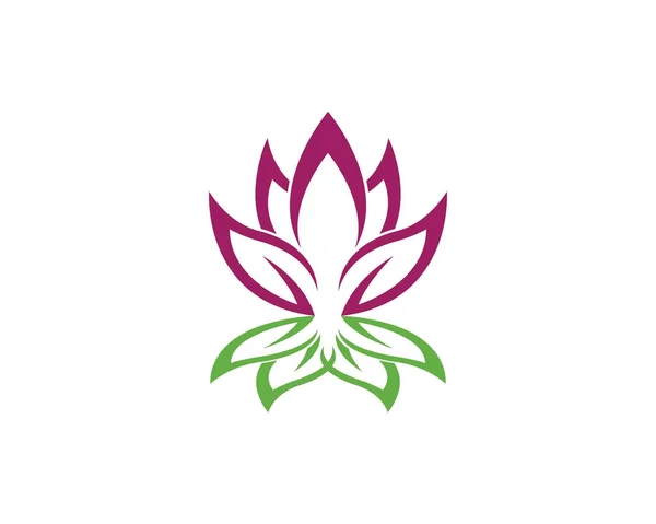 Логотип Beauty Lotus — стоковый вектор