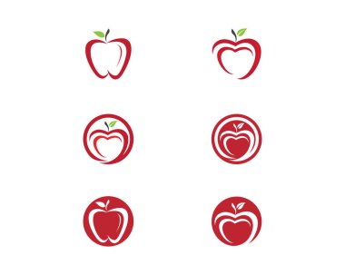 Apple vektör çizim tasarım simgesi
