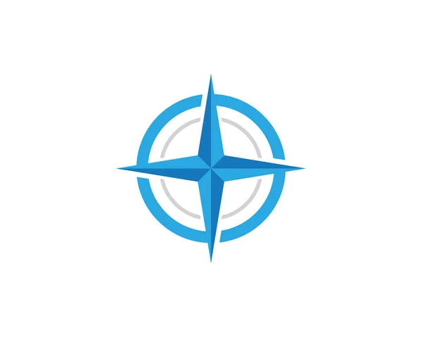 Icona vettoriale modello logo stella — Vettoriale Stock
