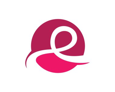 Kurdele logosu şablon vektör ikonu tasarımı