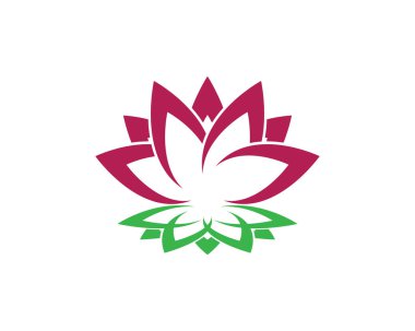 Güzellik Lotus Logo şablonu