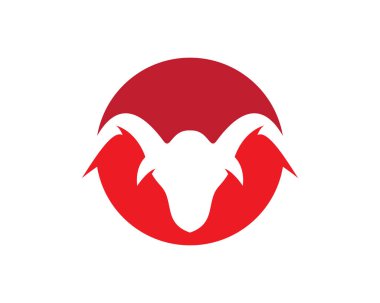 Red Bull Taurus Logo Şablon vektör çizimi