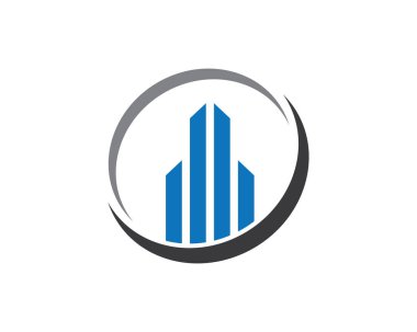 Bina logo vektör çizim tasarım