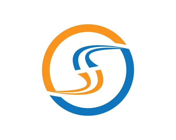 S betű logó üzleti sablon Vector icon — Stock Vector
