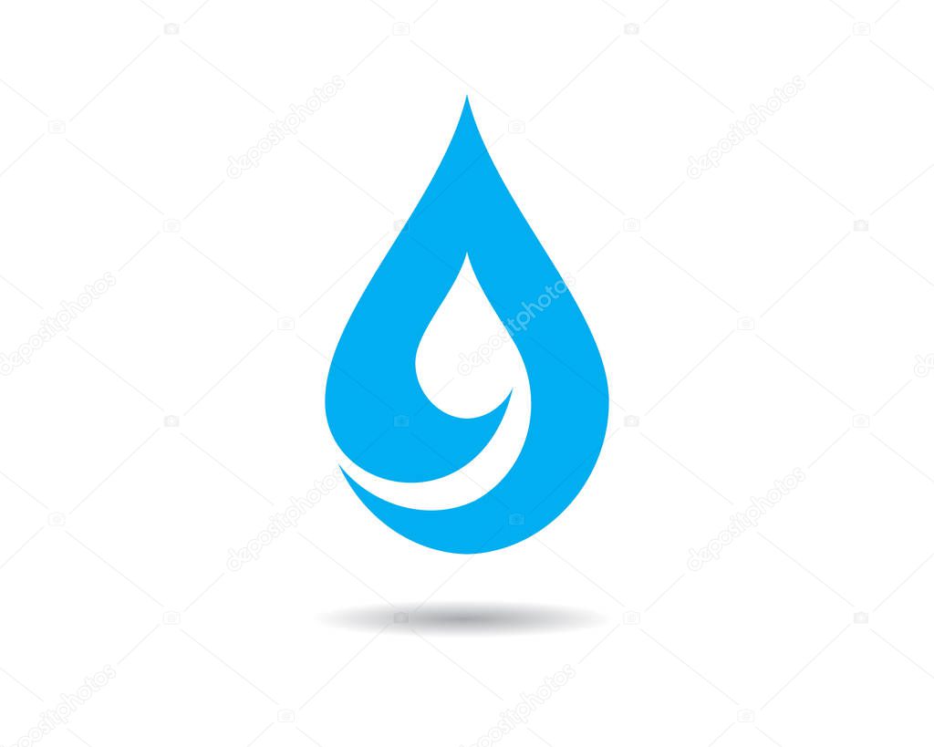 Water drop Logo Template