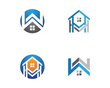 Mülkiyet ve inşaat logosu tasarımı