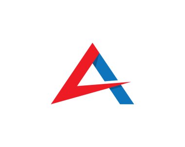 Bir Harf Logosu İş Şablonu Vektör simgesi