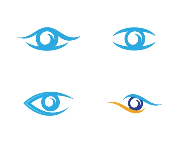 Projeto do logotipo do vetor Eye Care — Vetor de Stock