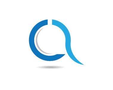 Bir Harf Logosu İş Şablonu Vektör simgesi