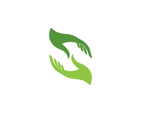 Hand Care Logo — Stock Vector