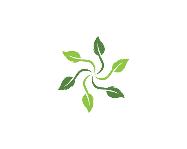 Plantilla de logotipo ecológico — Archivo Imágenes Vectoriales