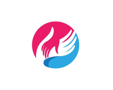 El bakımı logo şablonu vektörü