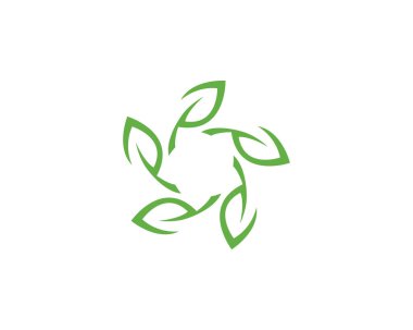 Eko Ağacı Yaprak Şablonu