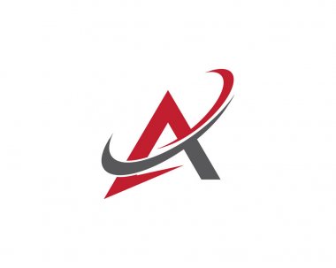 Bir Harf Logosu İş Şablonu Vektör simgesi