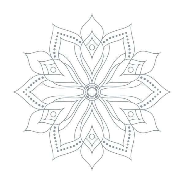 Mandala Ornament vektorové ilustrace — Stockový vektor