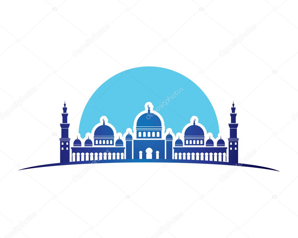 Mosque vector Illustration design