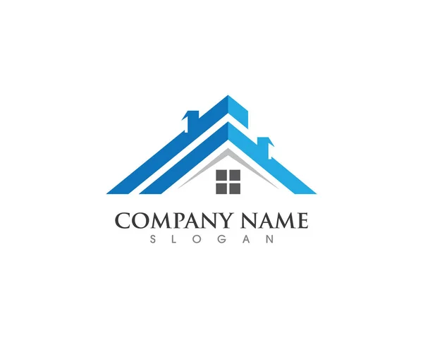 Property Logo Template — Stock Vector