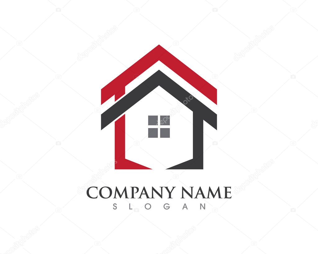 Property and Construction Logo design for business corporate sign