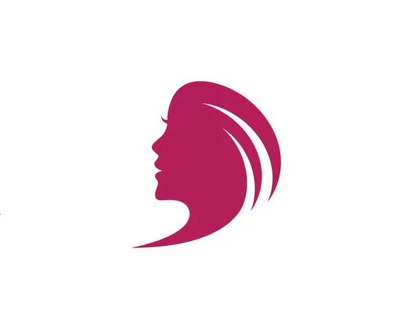 Belleza Mujeres Logo Plantilla — Vector de stock