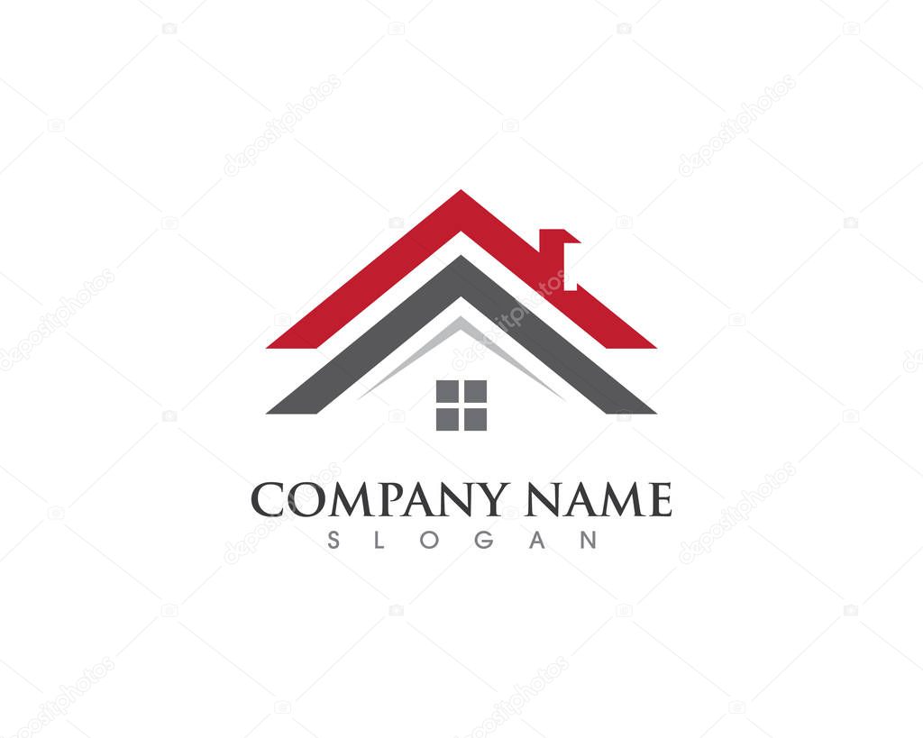 Property and Construction Logo design for business corporate sign