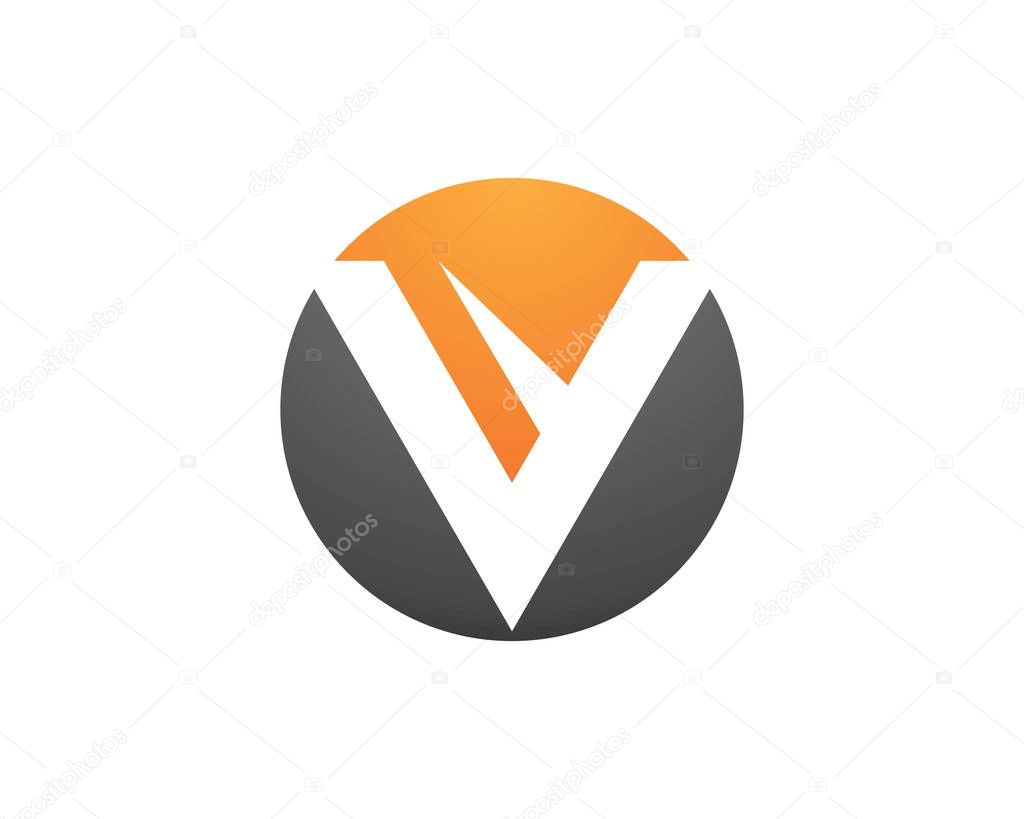 V Letter Logo Business Template Vector icon