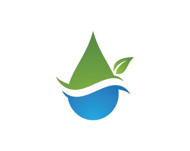 su damlası Logo Şablonu vektör çizimi tasarımı