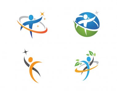 İnsan karakteri logo işareti