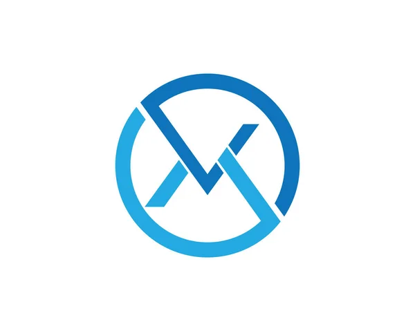 M Літера Логотип Діловий шаблон Векторна піктограма — стоковий вектор