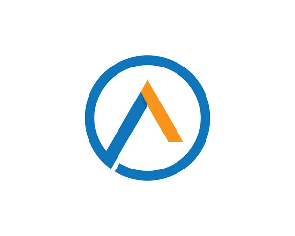 Een Letter Logo Business Template Vector pictogram — Stockvector