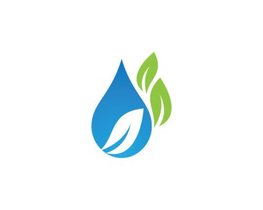 su damlası Logo Şablonu vektör çizimi tasarımı