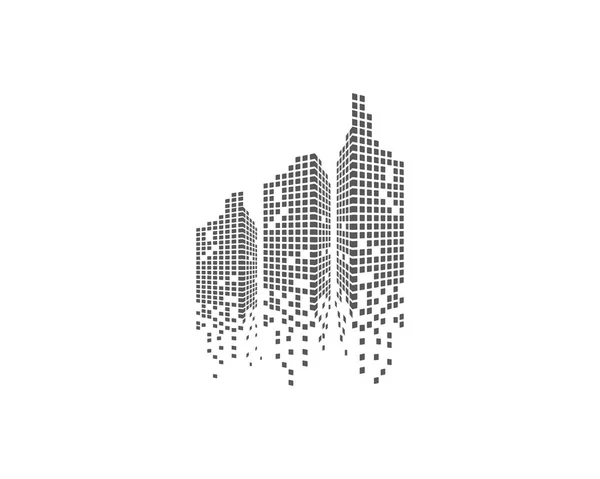 Moderne skyline — Stockvector